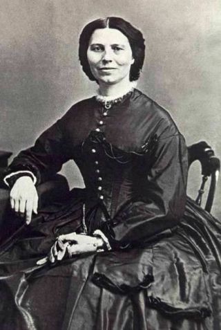 Clara Barton PHOTO Civil War Nurse AMERICAN RED CROSS 1863 2