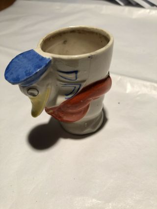 Antique Walt Disney Donald Duck Egg Cup from 1930s 2