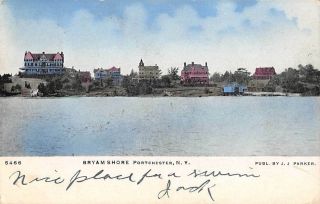 Port Chester,  Greenwich,  Ct Byram Shore J.  J.  Parker,  Pub.  1906