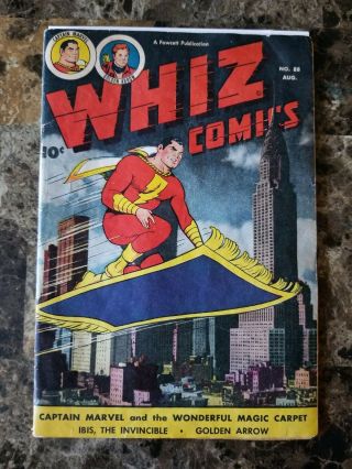 Whiz Comics 88 1947 Golden Age Shazam Captain Marvel