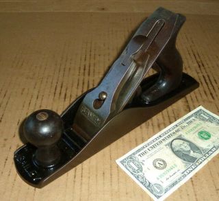 Vintage Stanley Bailey No.  5 - 1/4 Wood Plane,  Usa,  Old Woodworking Tool,  Sharp Blade