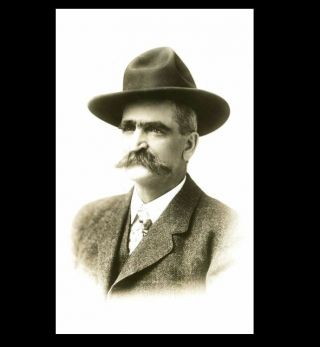 1893 Deadwood Sheriff Seth Bullock Photo Wild West Marshal Rough Rider