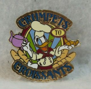 Dvc Pin Adventures By Disney Land Eternal Knights Crumpets Croissants Donald