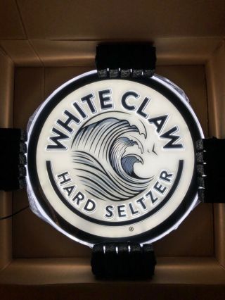 Rare White Claw Hard Seltzer Light Up Led Sign 15.  5” X 15.  5”