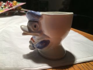 Antique Walt Disney Productions Donald Duck Egg Cup From 1930s