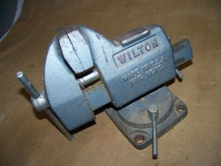 Vintage Wilton 4  Jaw Tilting / Swivel,  Bench Vise,  Gunsmith,  Machinist 121091
