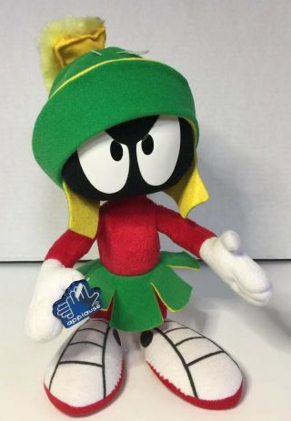 Vintage Marvin The Martian Looney Tunes 1994 Applause Plush Stuffed Toy 12 "