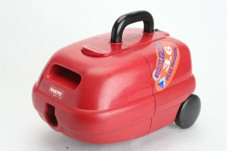Sanyo Sc27 Sc 27 Canister Vacuum Cleaner Vintage Red Cord Reel