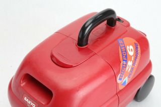 Sanyo SC27 SC 27 Canister Vacuum Cleaner Vintage Red Cord Reel 2