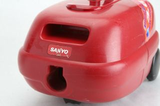 Sanyo SC27 SC 27 Canister Vacuum Cleaner Vintage Red Cord Reel 3