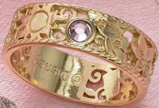 Sega Disney Princess Premium Silhouette Ring Gin Color Rapunzel Disney Nib