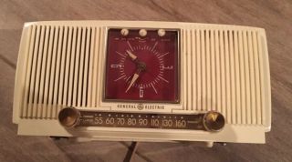 Vintage General Electric Radio Alarm Clock Model 573