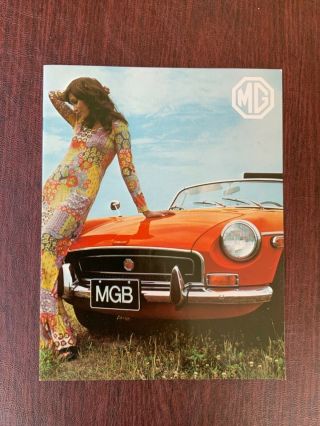 Mgb 1970 Brochure