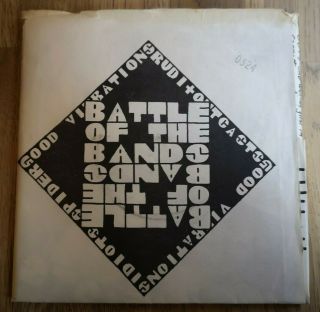 V/a Rudi Etc 2x 7 " Battle Of The Bands Uk Good Vibrations 1st Press Numbered
