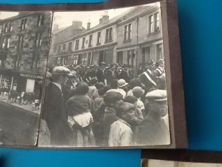 ANTIQUE SCOTTISH BOYS BRIGADE AND SCOUTS PARADE TWO PHOTOGRAPHS 2