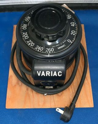 Vintage Variac V Series 230v Input 2a 50 - 60 General Radio Company Usa W/ Tags