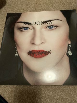 Madonna Madame X Clear Vinyl Limited Edition Misprint
