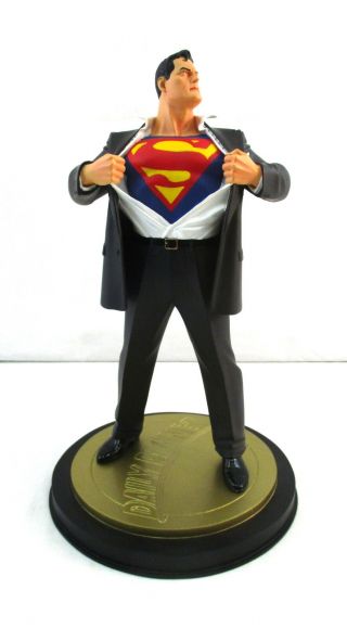 Superman Forever 1 Alex Ross 12 " Statue 1847/5000 Dc Direct W/box