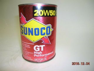 Sunoco Gt High Perf Motor Oil Quart