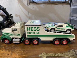 1991 Hess Toy Truck And Racer.