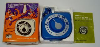 Kmart Am Pocket Radio Nib Nos Vintage Electronics & Advertising Great