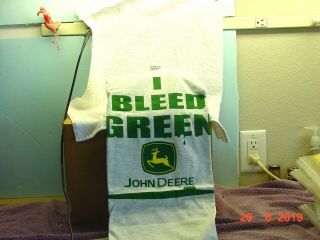 John Deere " I Bleed Green " T - Shirt,  Size Avail.  2xl