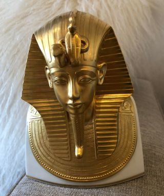 Lenox Mma 24k Gold The Gold Mask Of Tutankhamun 1978 Limited Edition Of 15,  000