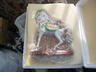 Lenox 1992 Limited Edition Tropical Carousel Horse W & Orig Box