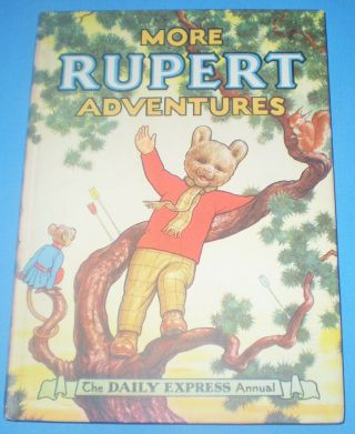 Early Rupert Bear Annual In Exceptional (2)