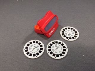 2008 Hallmark Fisher - Price View - Master Ornament 3 Picture Reels Scenes from 1958 3