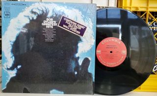 Bob Dylan - Greatest Hits Columbia Lp Vg Shrink 2 Eye W/milton Glasser Poster