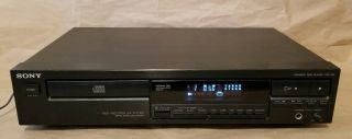 Vintage Sony Cdp - 291 Single Disc Cd Player Compact Disc - Japan - 1991 -