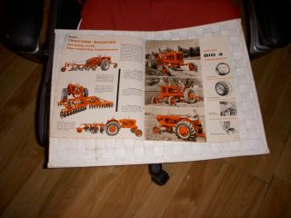 Vintage ALLIS - CHALMERS Tractor / Equipment Dealer Sales Brochure 16 pages 2