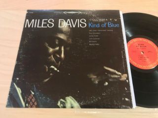 Miles David Kind Of Blue Lp Pc 8163 Jazz Masterpiece Ex