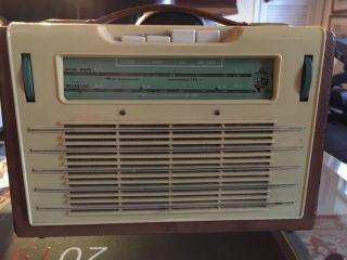 Vintage Transistor Rogers Majestic Radio.  Am Sw.  First Transistorized Philips