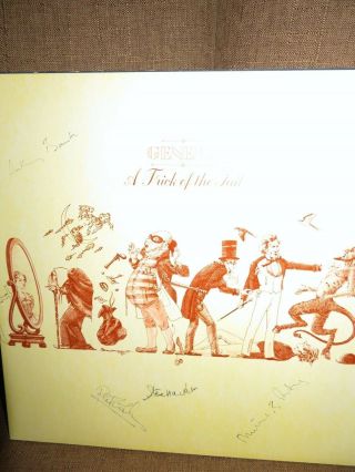Genesis A Trick Of The Tail Album Cover W/record Inside