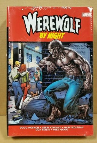 Werewolf By Night Omnibus Hc By Marvel Comics (factory)
