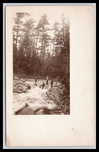Rppc Lester Park Duluth Minnesota,  Lester,  Amity Creeks,  Family,  Friends 1906 - 13