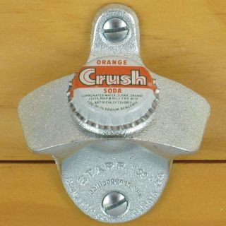 Orange Crush Bottle Cap Starr X Wall Mount Opener