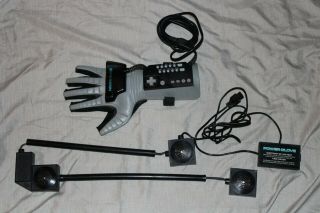 Vintage Nintendo Nes Power Glove With Sensors With Instructions