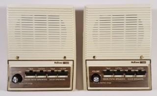 Vintage Nutone Wall Speaker Station Isa - 45 Pair For Im - 400 Home Intercom System