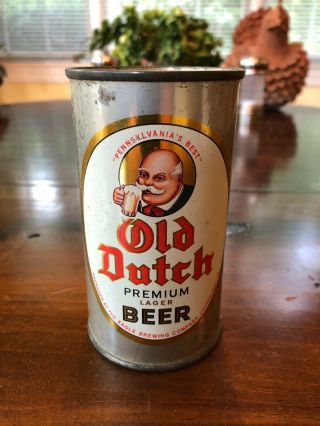 Old Dutch Premium Lager Beer Bank (steel Can) Fr Eagle Brewing Co,  Catasauqua Pa