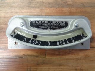 Vintage The Slope Meter Co.  Minnetonka,  Minn.  Slope Meter (sa7)