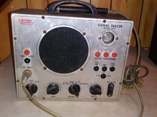 Vintage Eico Signal Tracer Tester 147a Pre Owned Estate Find