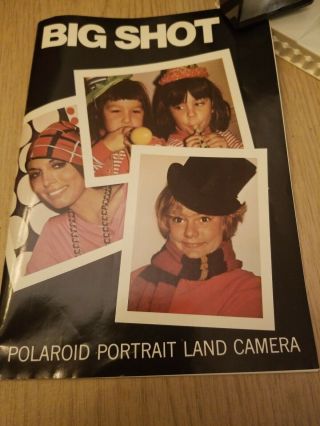 Polaroid Big Shot Portrait Land Vintage Camera,  As Isi box 2