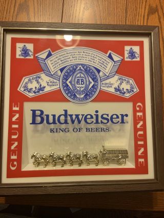 Vintage Budweiser Lighted Beer Sign