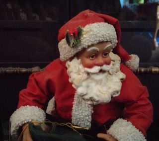 Vintage Clothtique Possible Dreams 1993 Wishes Come True Santa Figurine 9 "