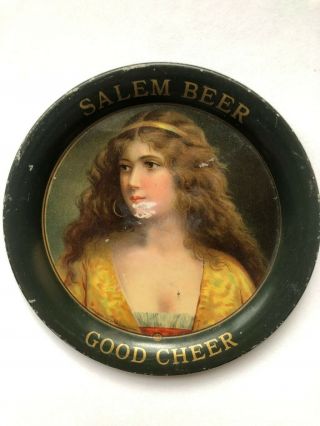 Salem Oregon Beer Pre Pro Tip Tray 1907 Meek Company 4 "