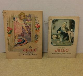2 1920s Jello Girl Entertains Booklet Rose O 