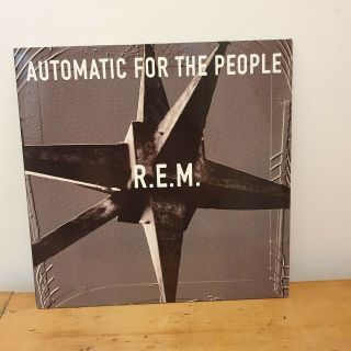 Rem Automatic For The People Vinyl Album 1992